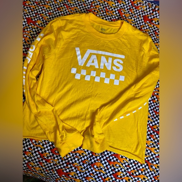Yellow vans long sleeve top - Picture 2 of 7